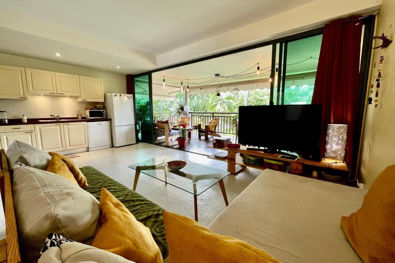 Vaiava Beach Carlton- Tahiti - Beachfront Luxury Residence & Pool - 4 Pers Punaauia  Zewnętrze zdjęcie